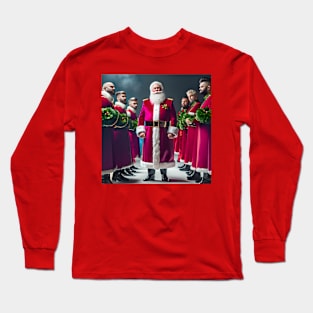 RimoVision Holiday Series 2023: Santa and the Gang Long Sleeve T-Shirt